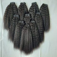 Brazilian Afro Kinky Straight best human hair extensions