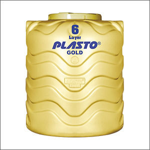 Plasto Gold 6 Layer Vertical Tank