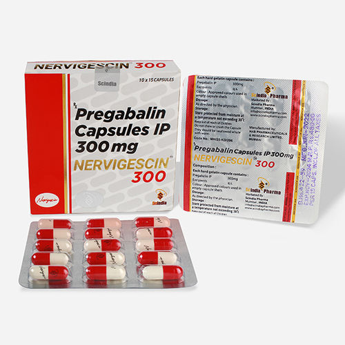 Nervigescin 300 Mg Tablets - Grade: Pharmaceutical Grade