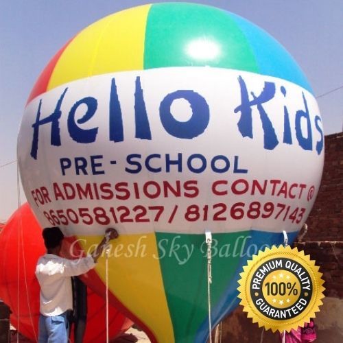 Hello Kids Advertising Sky Balloon, 10 Feet Air Balloon - Ganesh Sky Balloon