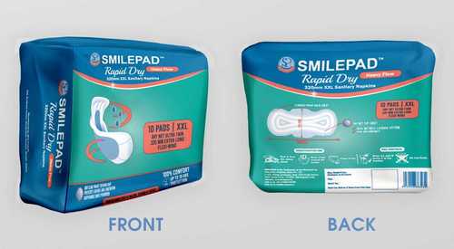 PREMIUM SANITARY NAPKIN - RAPID DRY 320 MM XXL For Heavy Flow