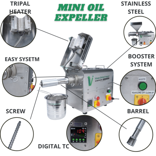 Automatic Cold Press Oil Machine For Commercial Use