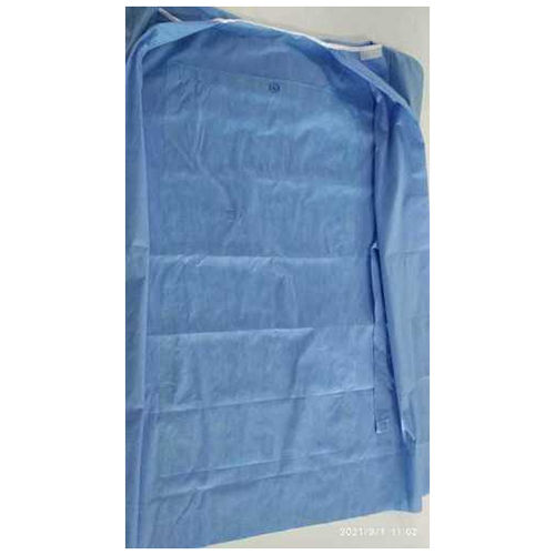 Medical Blue Aami Level Surgeon Gown