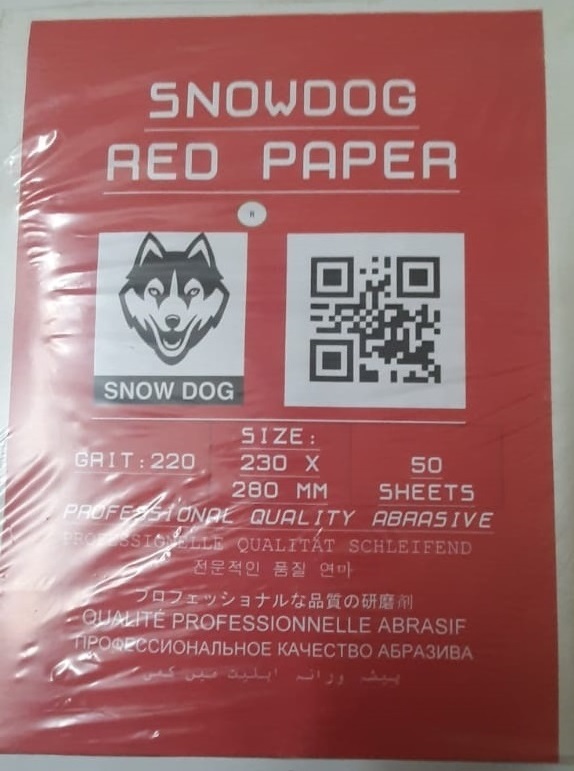 SNOWDOG SUKHA MASSA RED PAPER