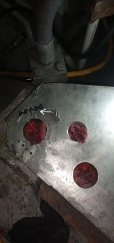Repair of Crack Gearbox by Metal Locking and Metal Stitching By R. A. POWER SOLUTIONS PVT. LTD.
