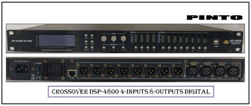 Crossover Sound Processor Dsp-2600 / Dsp-4800