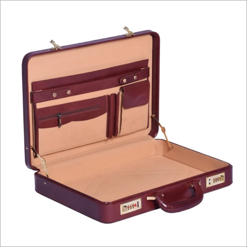 Genuine Leather Briefcase For Mens Business Handbag