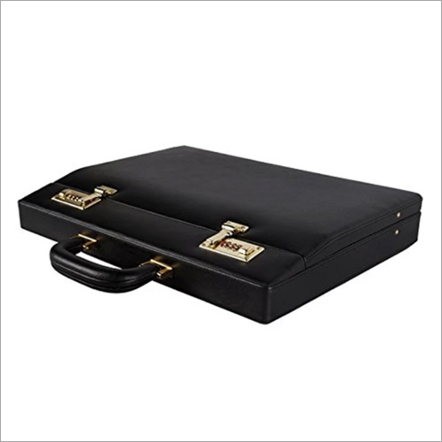 Genuine Leather Attache Briefcase for Mens Leather Executive Handbag