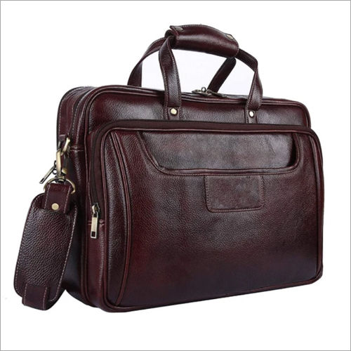 Lindsey Street Genuine Leather Laptop Messenger Bag For Mens