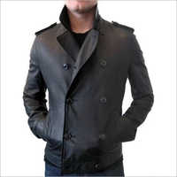 Mens Black Leather Jacket