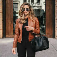 Lambskin Leather Jacket For Womens