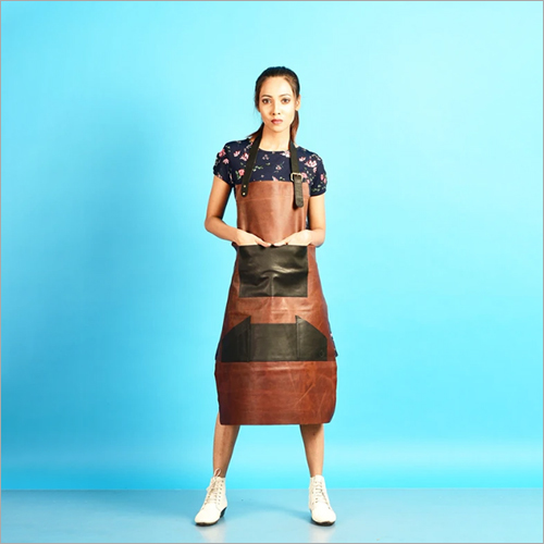 Unisex Leather Comfortable Lightweight Apron for Womens