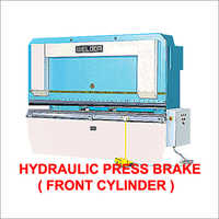 Hydraulic Front Cylinder Press Brake Machine
