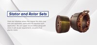 Electric Motors Stator And Rotor Sets - Phase: Three Phase
