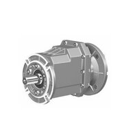 F Type Flange Mounted Helical Gearbox