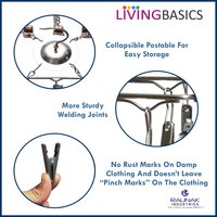 Stainless Steel Cloth Drying Hanger - Square