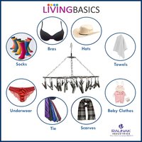 Stainless Steel Cloth Drying Hanger - Square