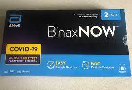 binaxnow ag card home test