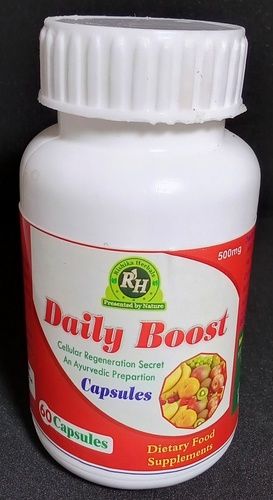 Daily Boost Capsule Grade: Food Grade