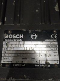 BOSH SE-B3055030-00 000 SERVO MOTOR