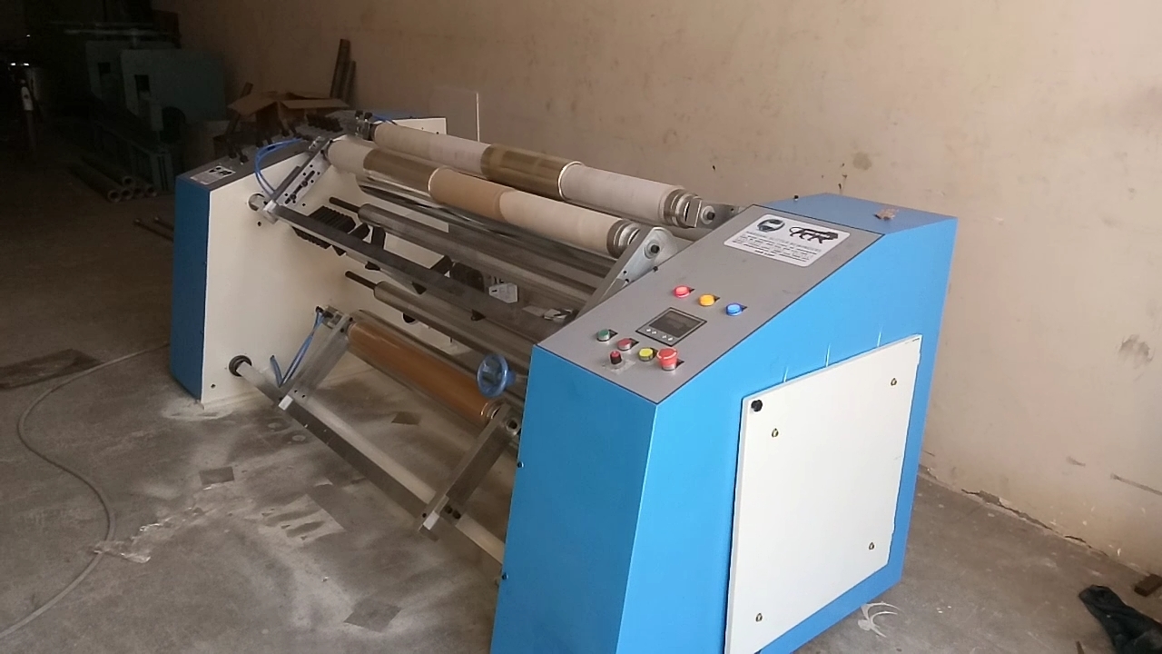PVC Cling Slitting Film Rewinding Machine