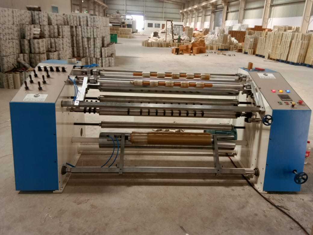 PVC Cling Slitting Film Rewinding Machine