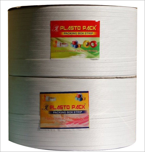 White Fully Pp Box Strapping Roll