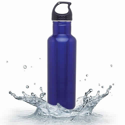 Stainless Steel Colored Water Bottle Sipper