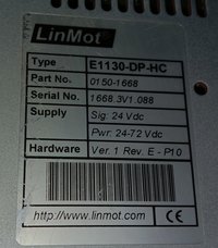 KOLLMORGEN SERVO DRIVE E1130-DP-HC