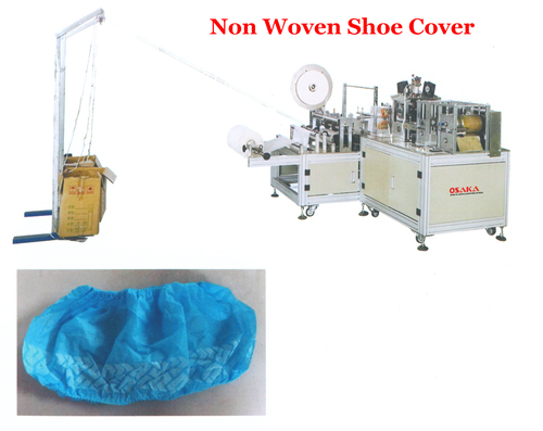 Non woven shoe cover machine