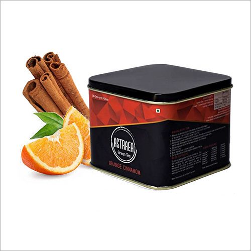Orange Cinnamon Flavoured Green Tea