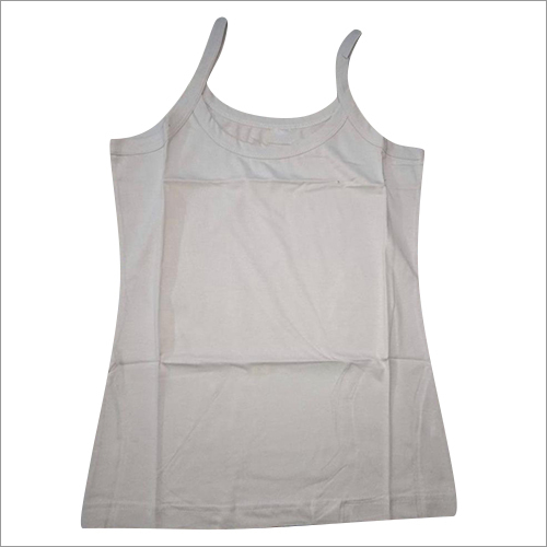 Plain Ladies White Camisole