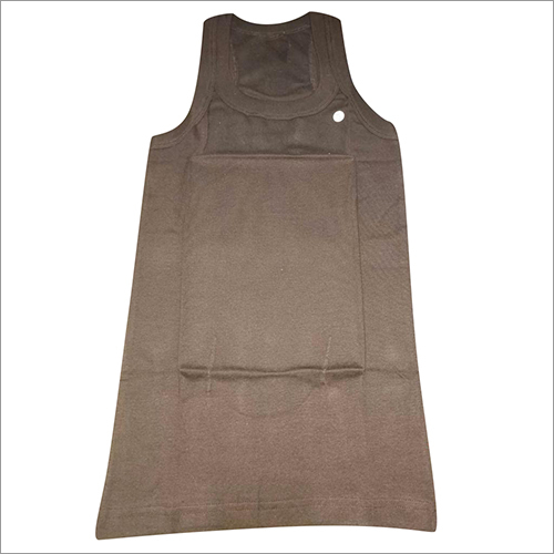 Mens Black RN Vest - Premium Fabric, Available in All Sizes | Soft Touch, Plain Design for Everyday Wear