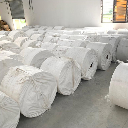 White PP Woven Sack Fabric Roll