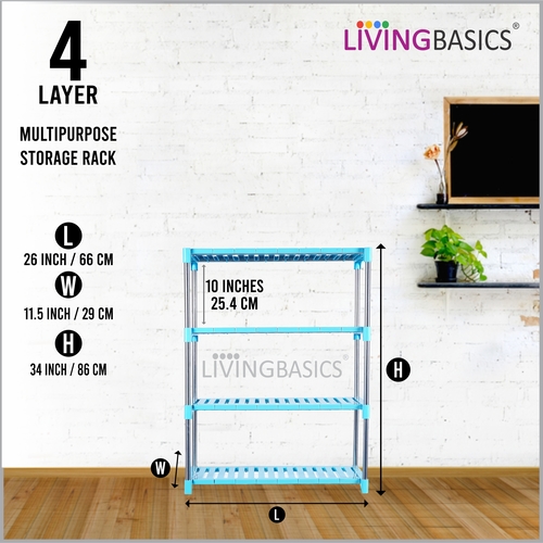 4 Layer Bathroom Racks