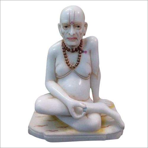 Any Color White Marble Swami Samarth Statue
