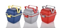 Dieting Airtight Lunch Box - Abs Material, 2-layer Stackable Design , Air Tight & Leak Proof, Easy To Clean, Lightweight & Dishwasher Safe, Multi Color