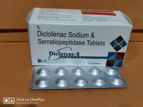 Serratiopeptidase Diclofenac Potassium Tab