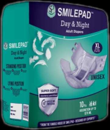 SMILEPAD ADULT DIAPER OPEN TYPE EXTRA LARGE
