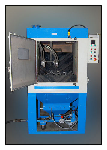 Belt Tumbler Type Abrasive Blasting Machine