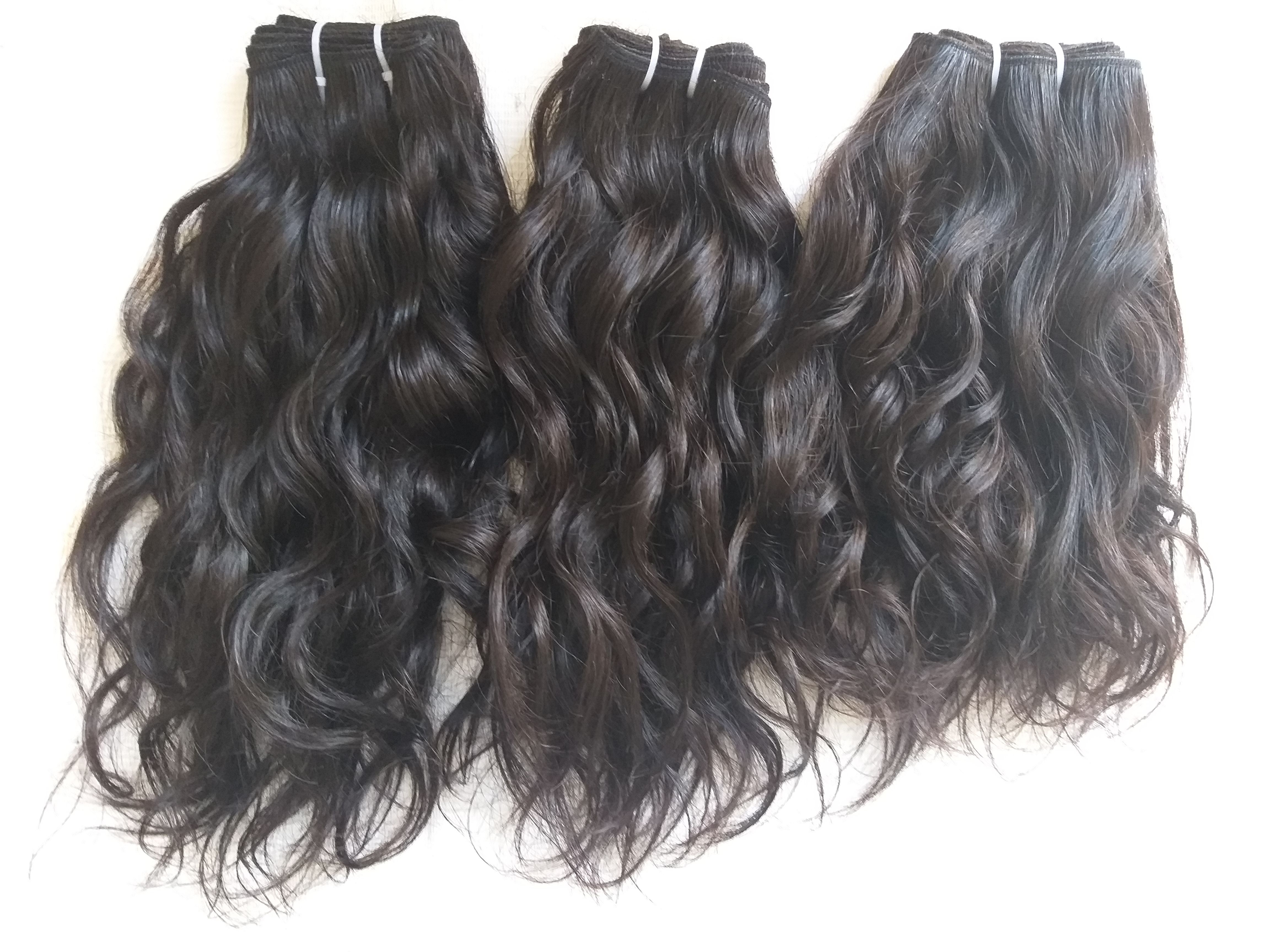 Raw Natural Water Wave Hair Extension With Closure