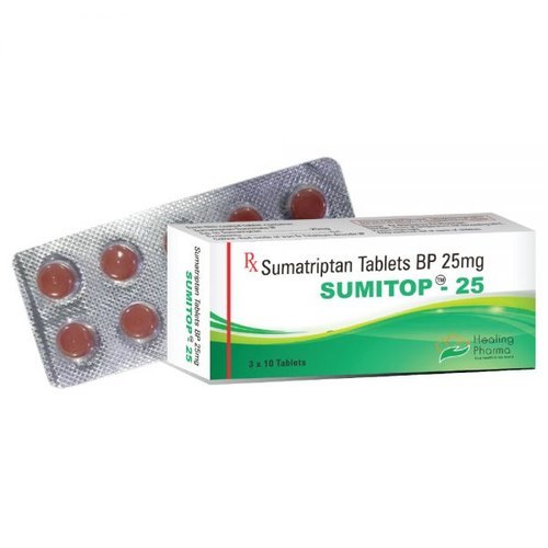 Sumatriptan Tablets Bp 25 Mg General Medicines