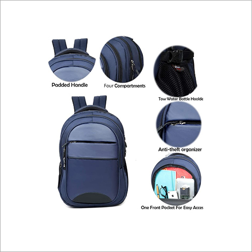Designer School Bag Design: Plain at Best Price in New Delhi | I.N. Bag ...