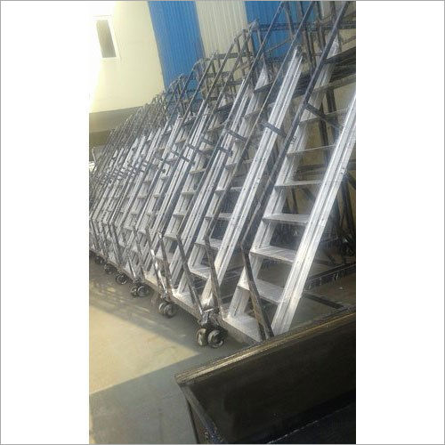 Aluminium Trolley Step Ladder