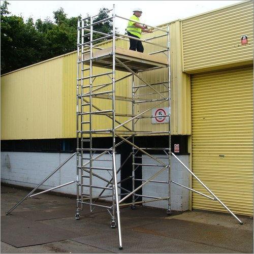 Movable Aluminium Scaffold Ladder