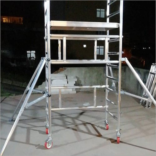 Mobile Aluminum Scaffolding Ladder