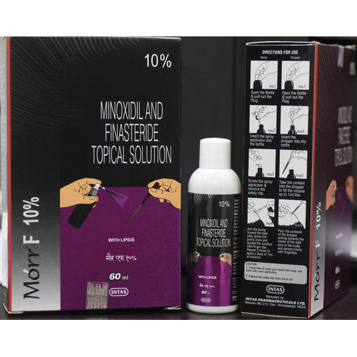 Minoxidil And Finasteride Toipcal Solution (Morr F 10) General Medicines