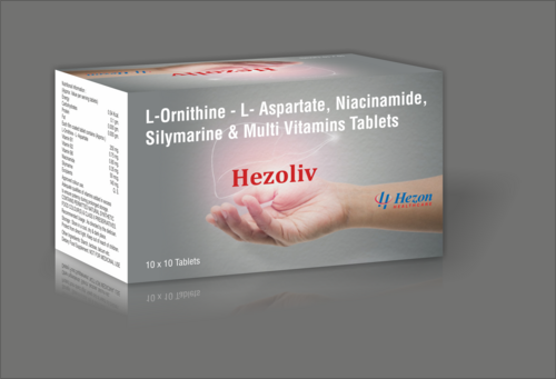 L-Ornithine - L- Aspartate Niacinamide Silymarine And Multi Vitamins Tablets