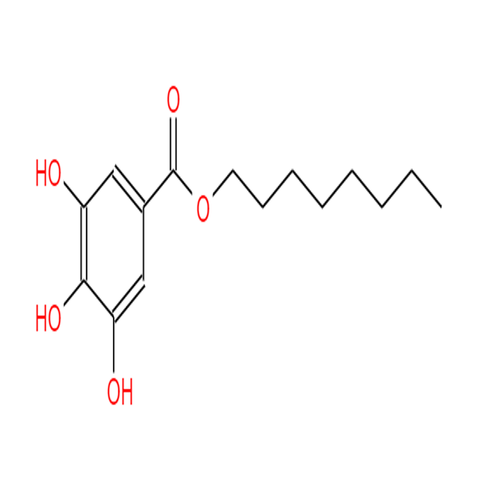 Octyl Gallate - Off-White Powder, C18H24O5 | Antioxidant, Food Additive, Preservative, Stabilizer