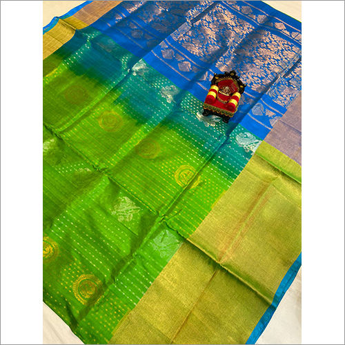 Multicolor Designer Uppada Handloom Sarees